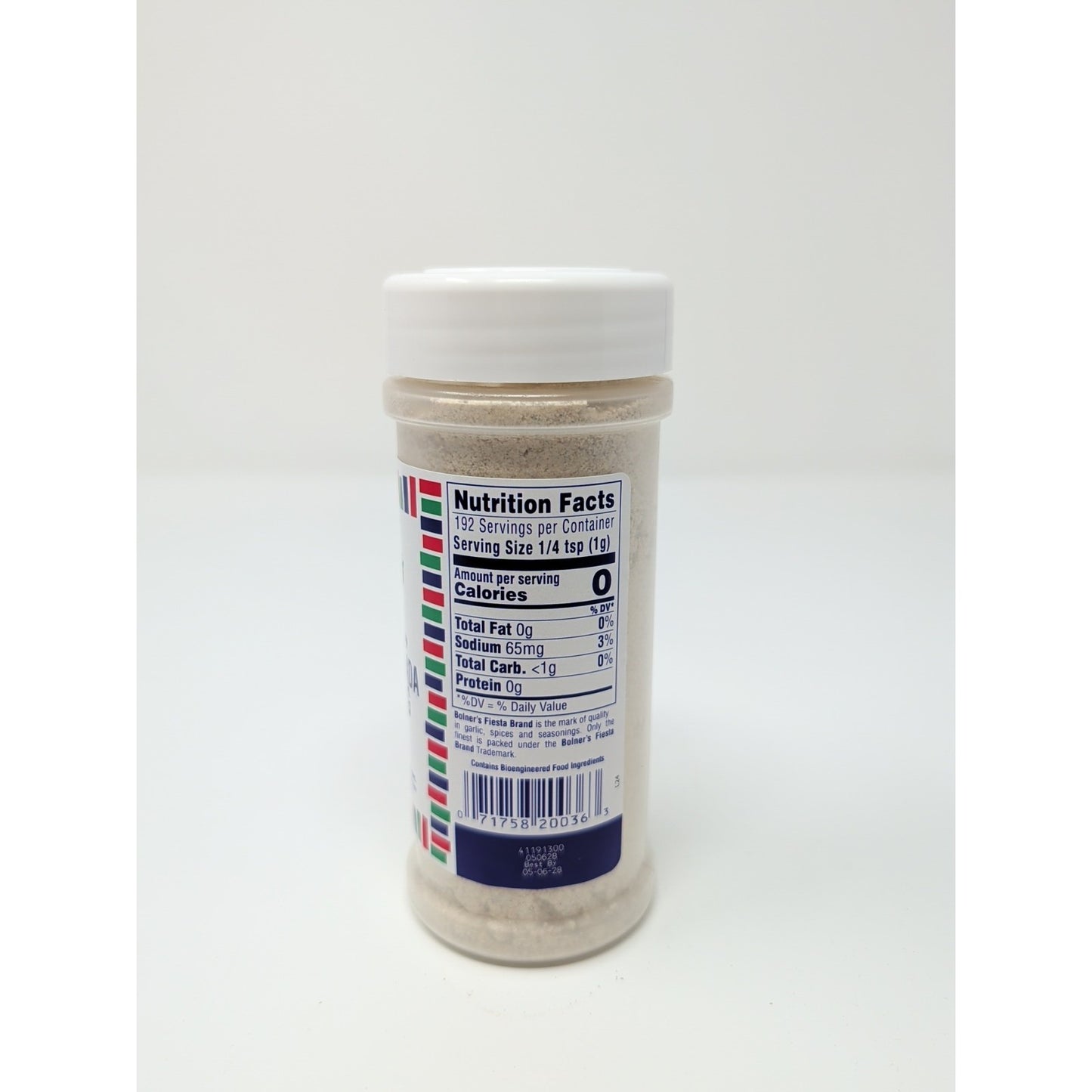 Bolner's Fiesta Extra Fancy Carne Guisada Seasoning 5 Ounce Plastic Shaker