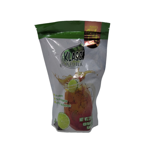 Klass Iced Tea Powder Mix 7.76 Ounce Bag