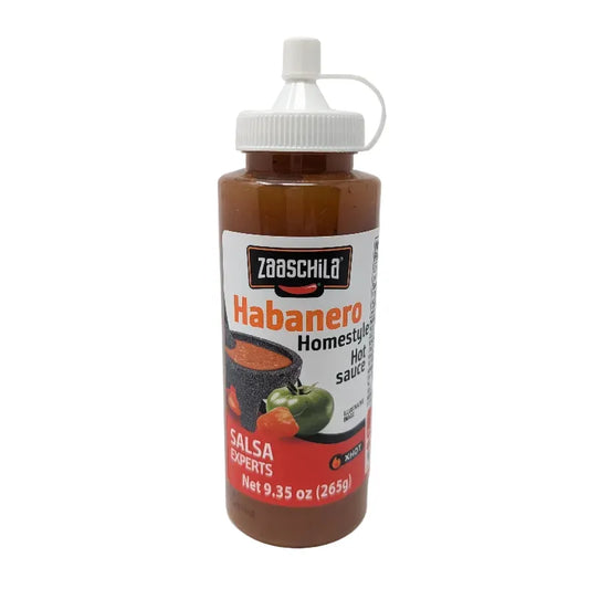 Zaaschila Homestyle Habanero Salsa Extra Hot 9.35 Oz. Bottle