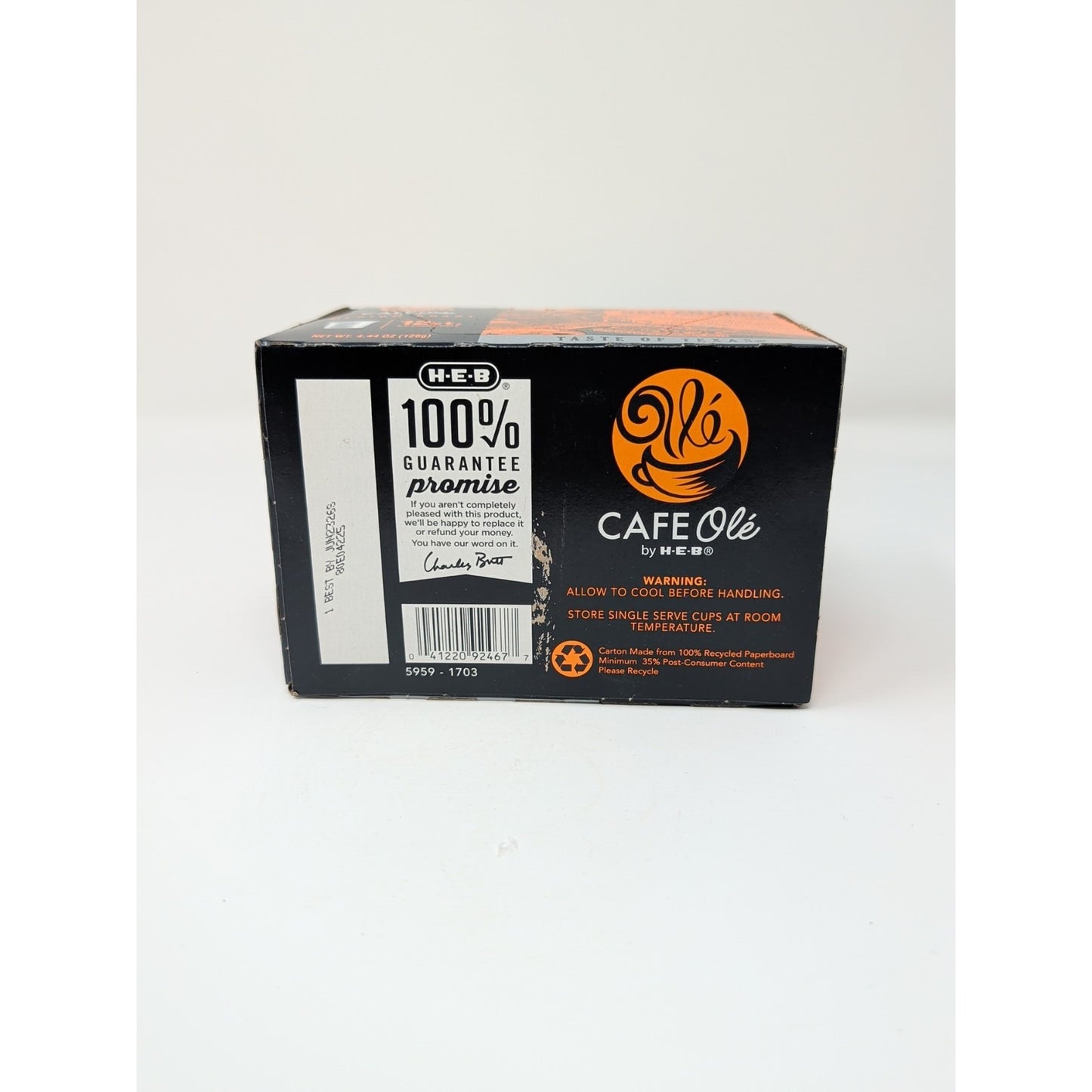 Cafe Ole By HEB Taste Of San Antonio Coffee K-Cups 12 Count Box