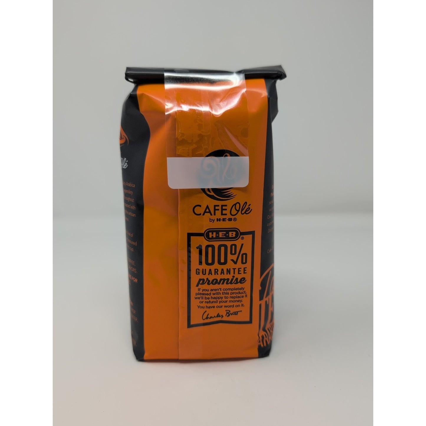 Cafe Ole by HEB Houston Blend Coffee Whole Beans 12 Ounce Bag