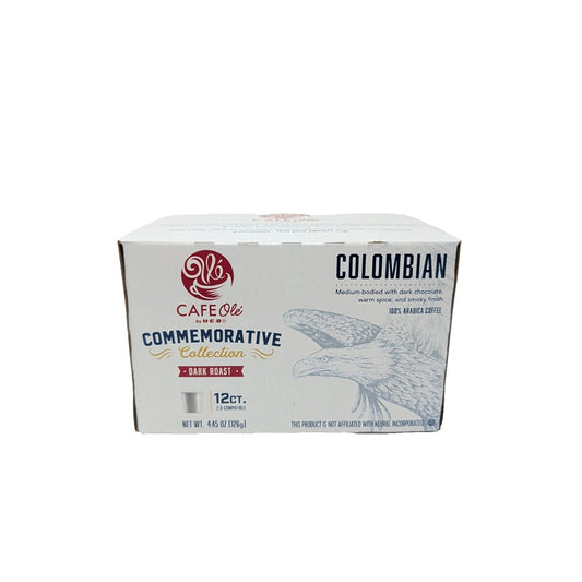 Cafe Ole By HEB Colombian Commemorative Collection Coffee K-Cups 12 Count