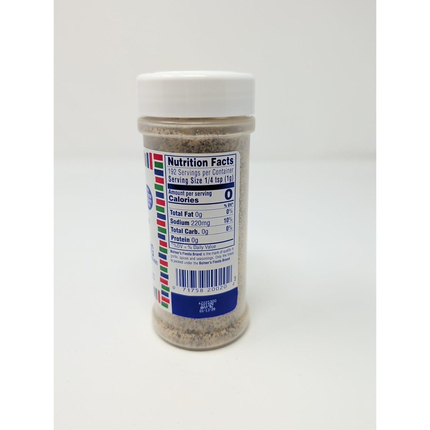 Bolner's Fiesta Extra Fancy Mesquite Flavored Fajita Seasoning 7 Ounce Shaker