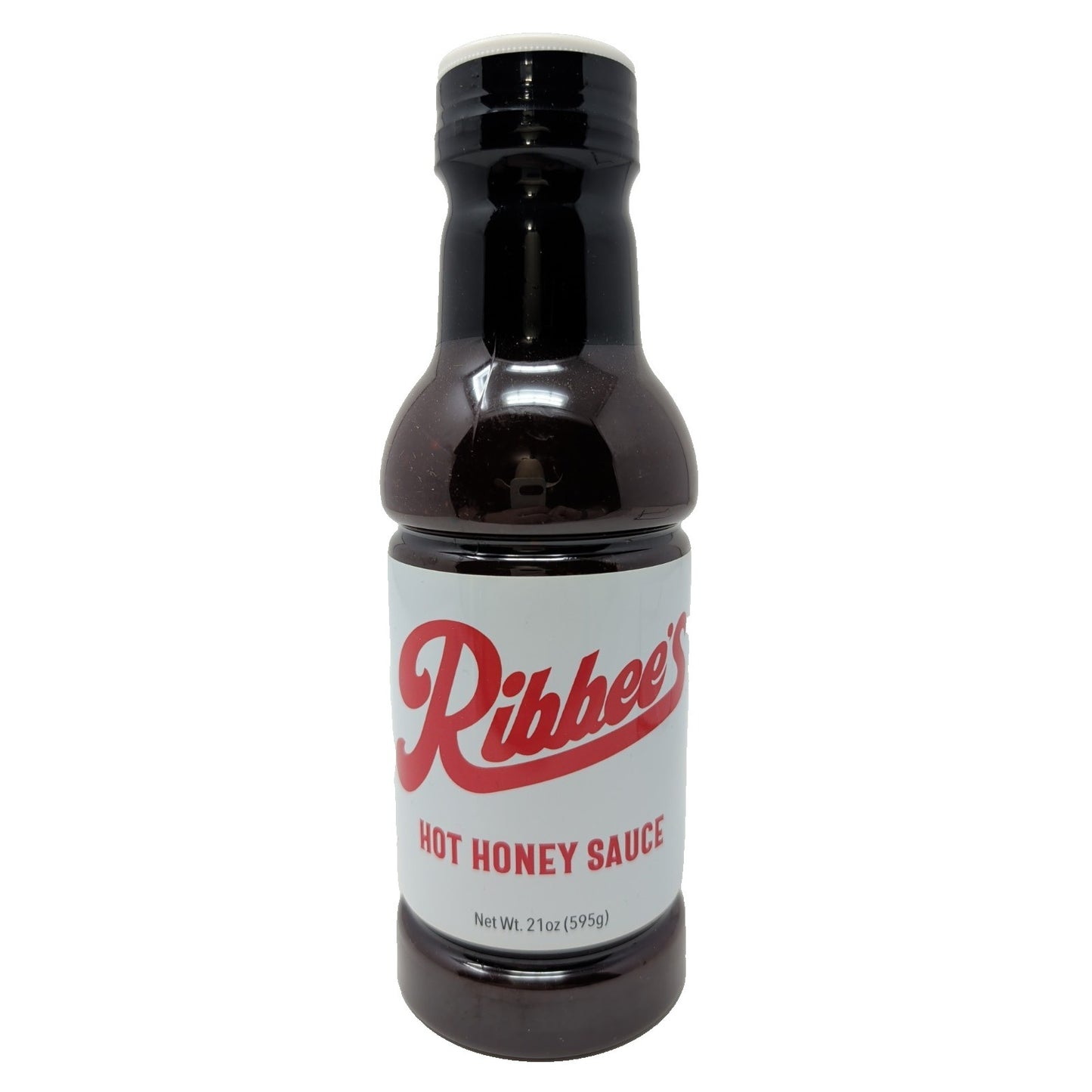 Ribbee's Hot Honey Sauce 21 Ounce Plastic Bottle