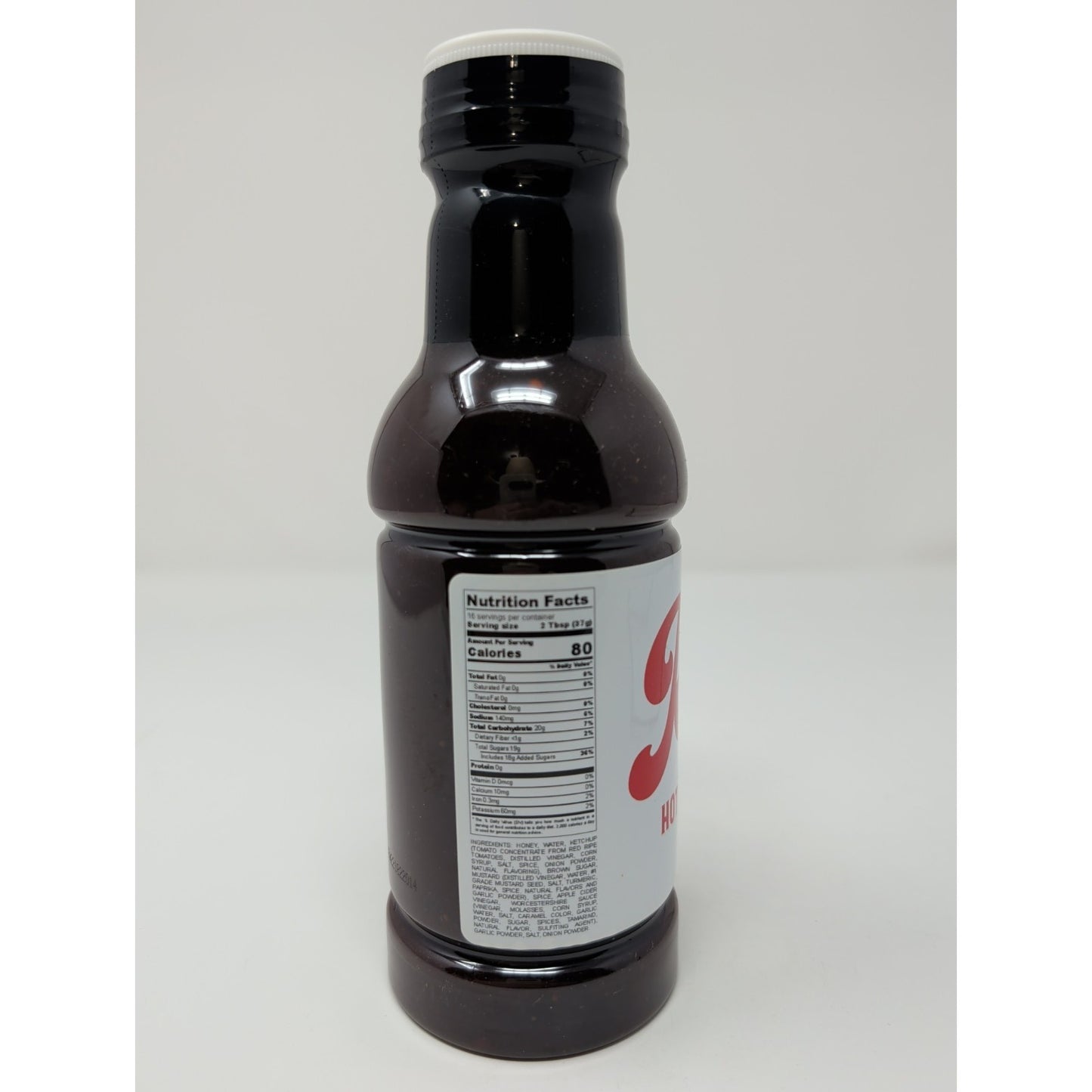 Ribbee's Hot Honey Sauce 21 Ounce Plastic Bottle