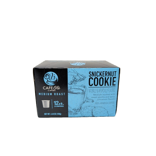 Cafe Ole by HEB Snickernut Cookie Coffee K-Cups 12 Count Box
