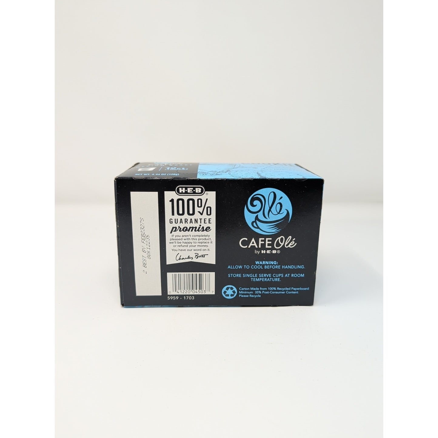 Cafe Ole by HEB Snickernut Cookie Coffee K-Cups 12 Count Box