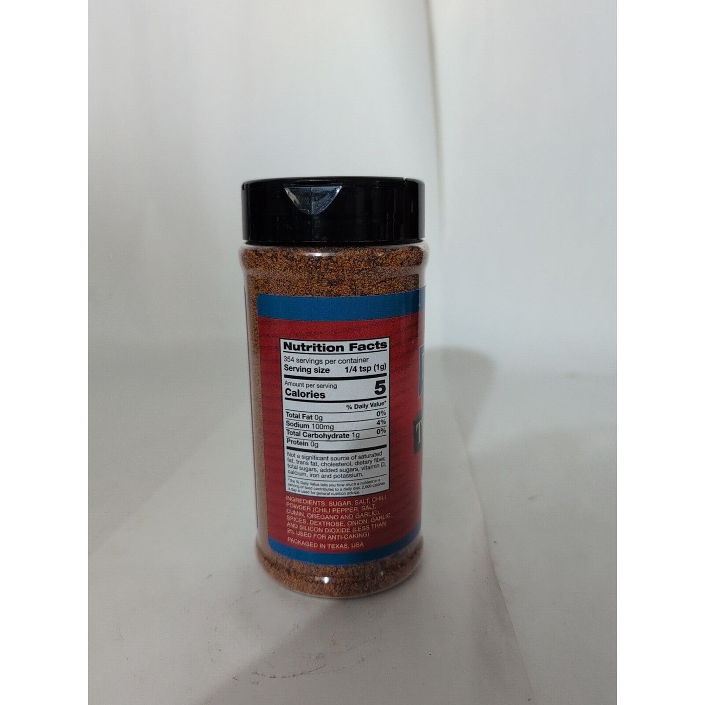 Dan Pastorini's Quality Foods Texas Style Rub 12.5 Ounce Plastic Shaker