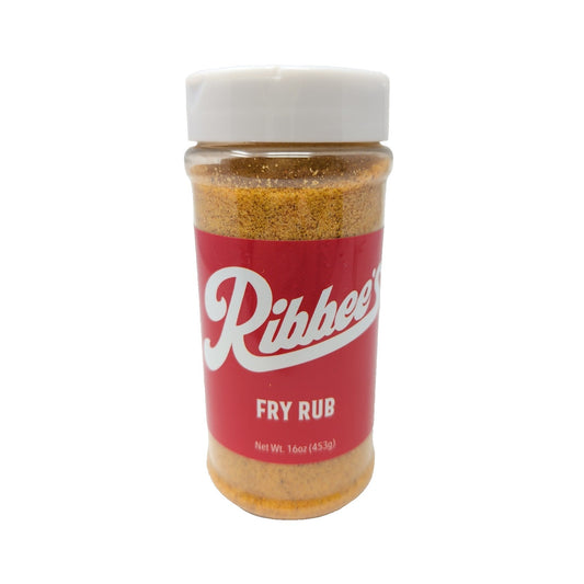 Ribbee's Fry Rub 16 Ounce Plastic Shaker
