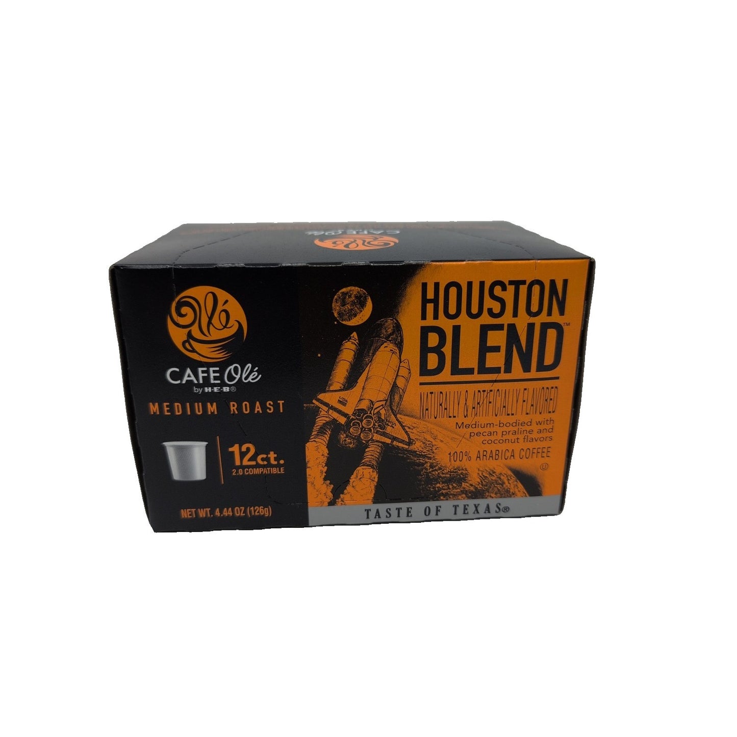Cafe Ole by HEB Houston Blend Coffee K-Cups 12 Count Box