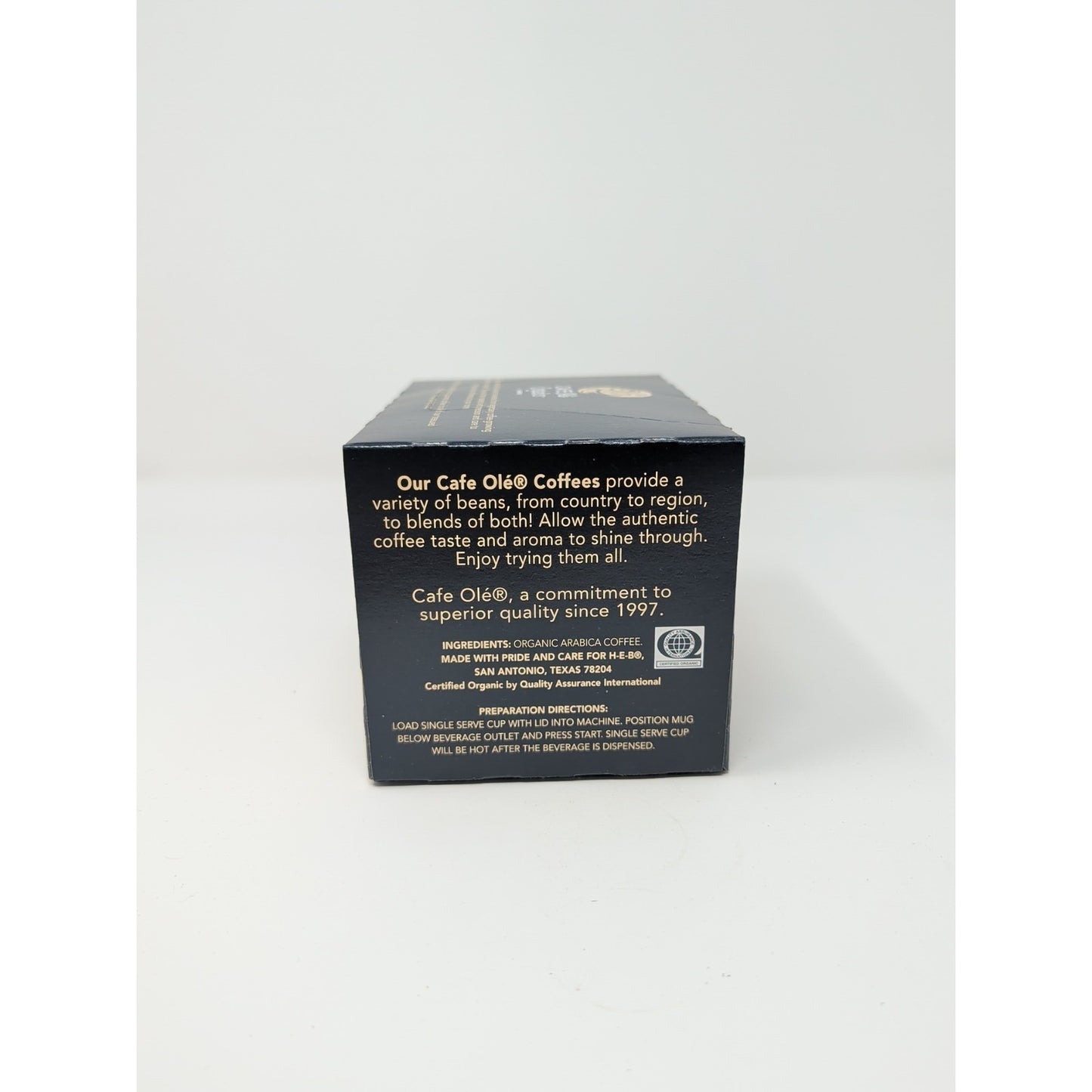 Cafe Ole Organics By HEB Nicaraguan Coffee K-Cups 12 Count