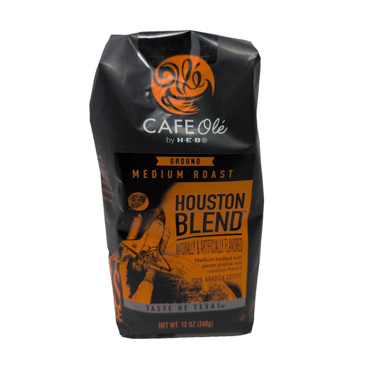 Cafe Ole by HEB Houston Blend Ground Coffee 12 Ounce Bag