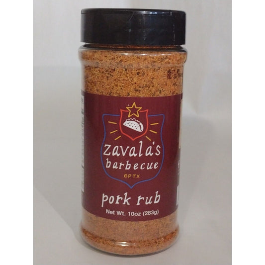 Zavala's Barbecue Pork Rub 10 Ounce Shaker