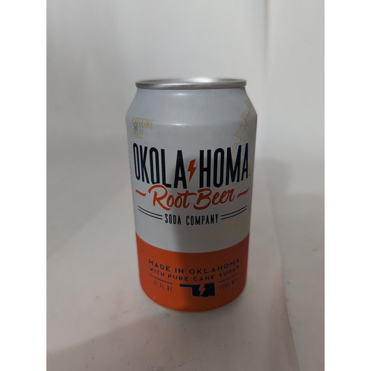 Okola-Homa Root Beer 12 Ounce Aluminum Can