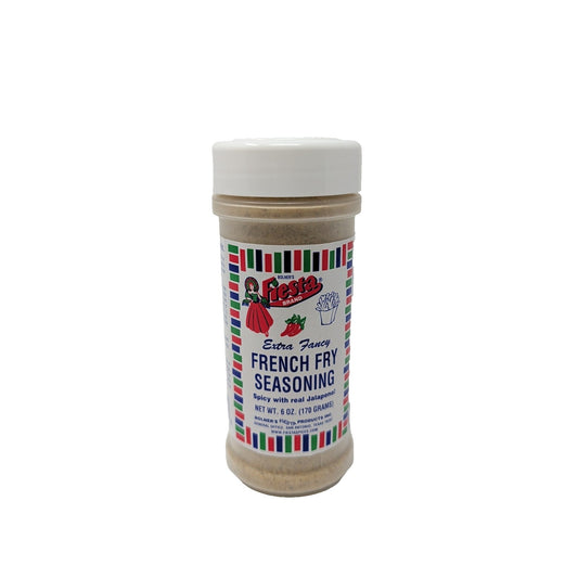 Bolner's Fiesta Extra Fancy French Fry Seasoning 6 Ounce Plastic Shaker
