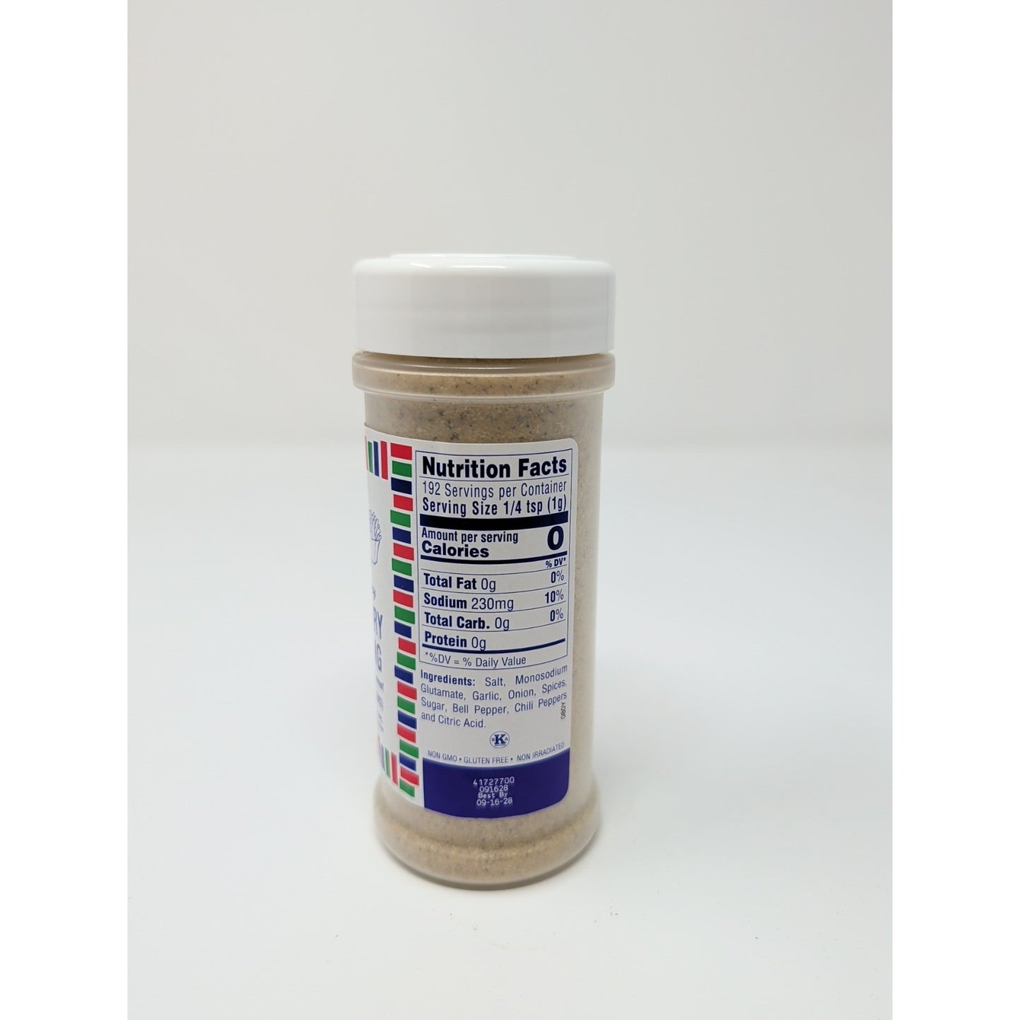 Bolner's Fiesta Extra Fancy French Fry Seasoning 6 Ounce Plastic Shaker