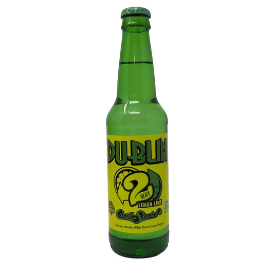 Dublin Craft Soda 2 Way Lemon-Lime 12 Ounce Glass Bottle