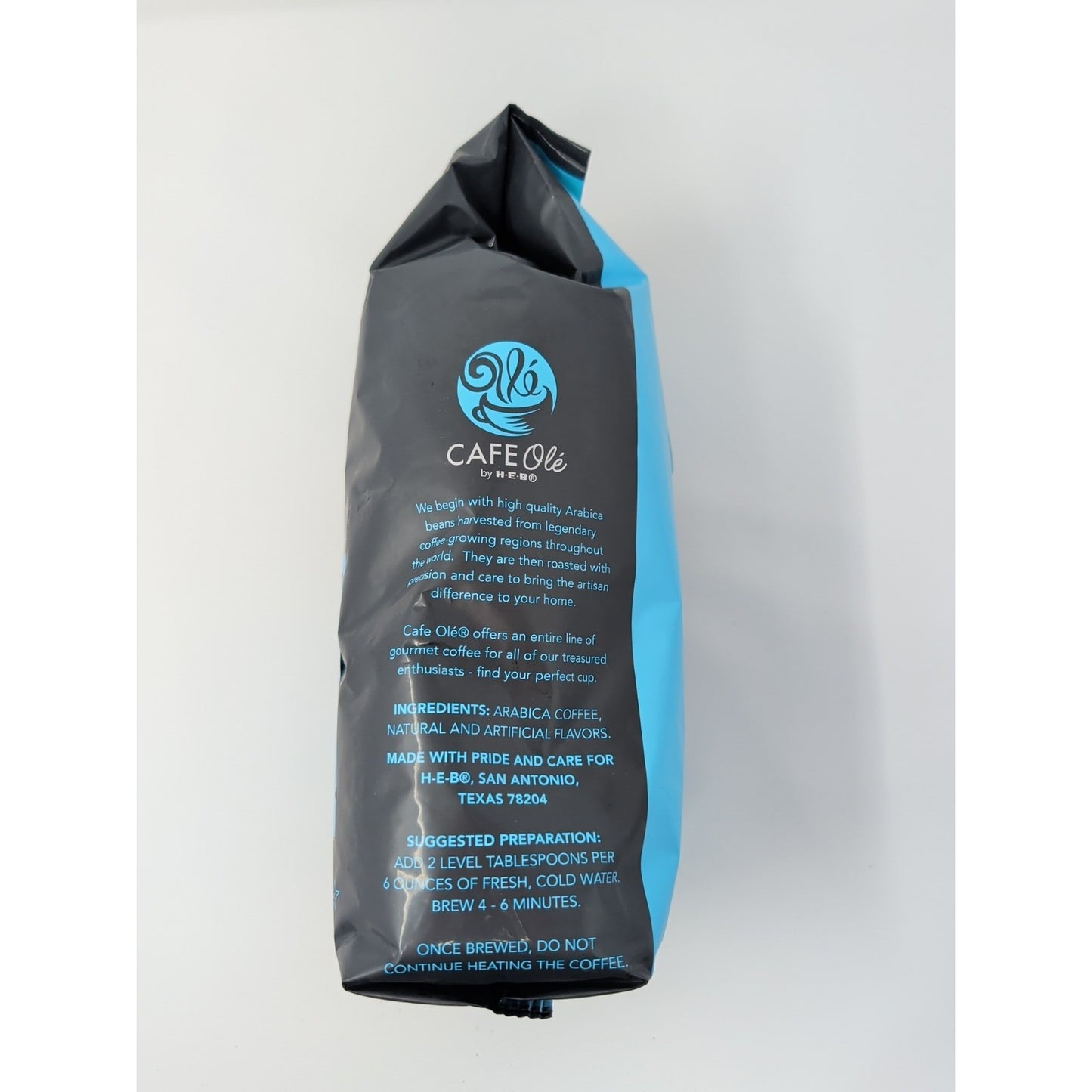 Cafe Ole By HEB Texas Pecan Whole Bean Coffee 2 Pound Bag