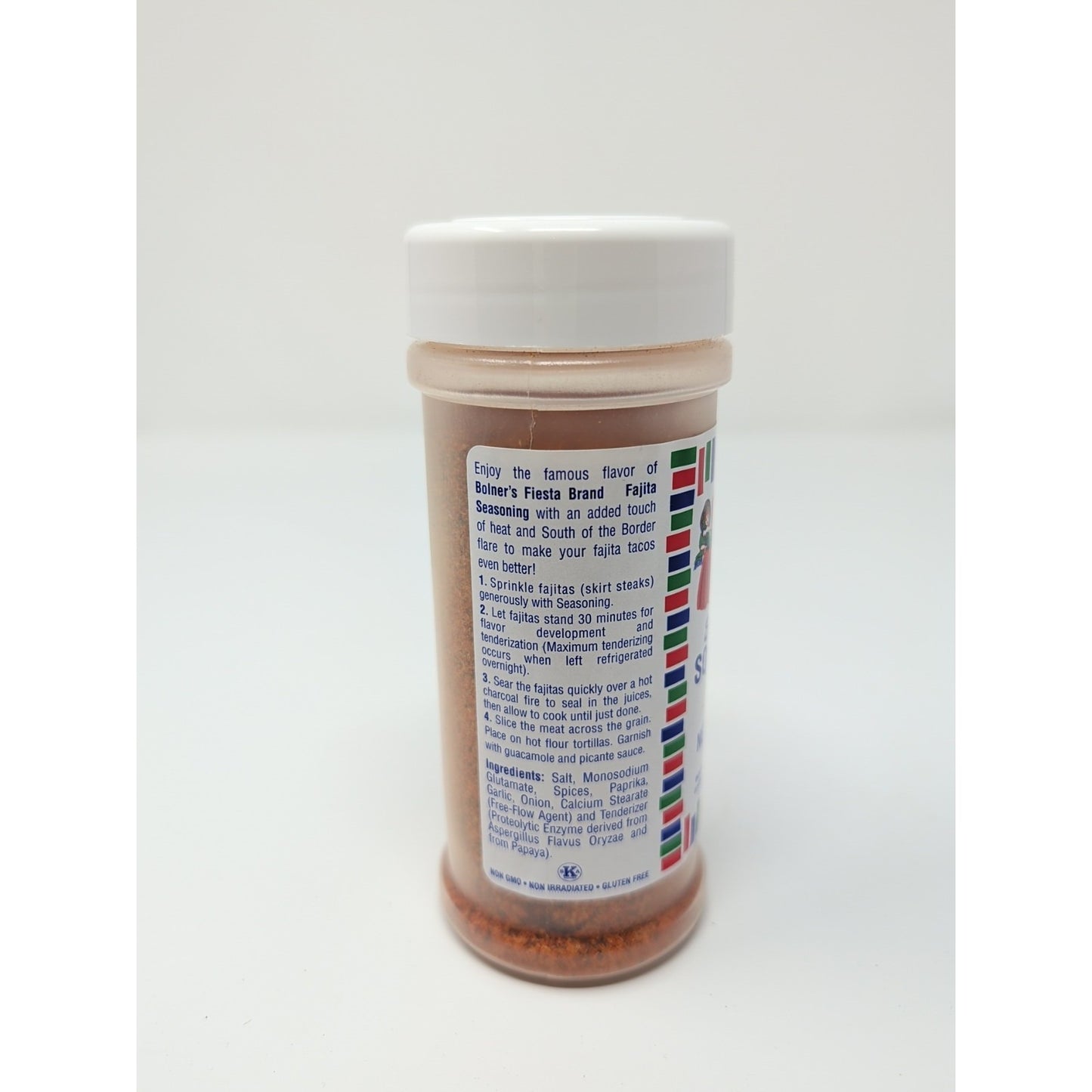 Bolner's Fiesta Extra Fancy Southwest Style Fajita Seasoning 5.5 Ounce Shaker