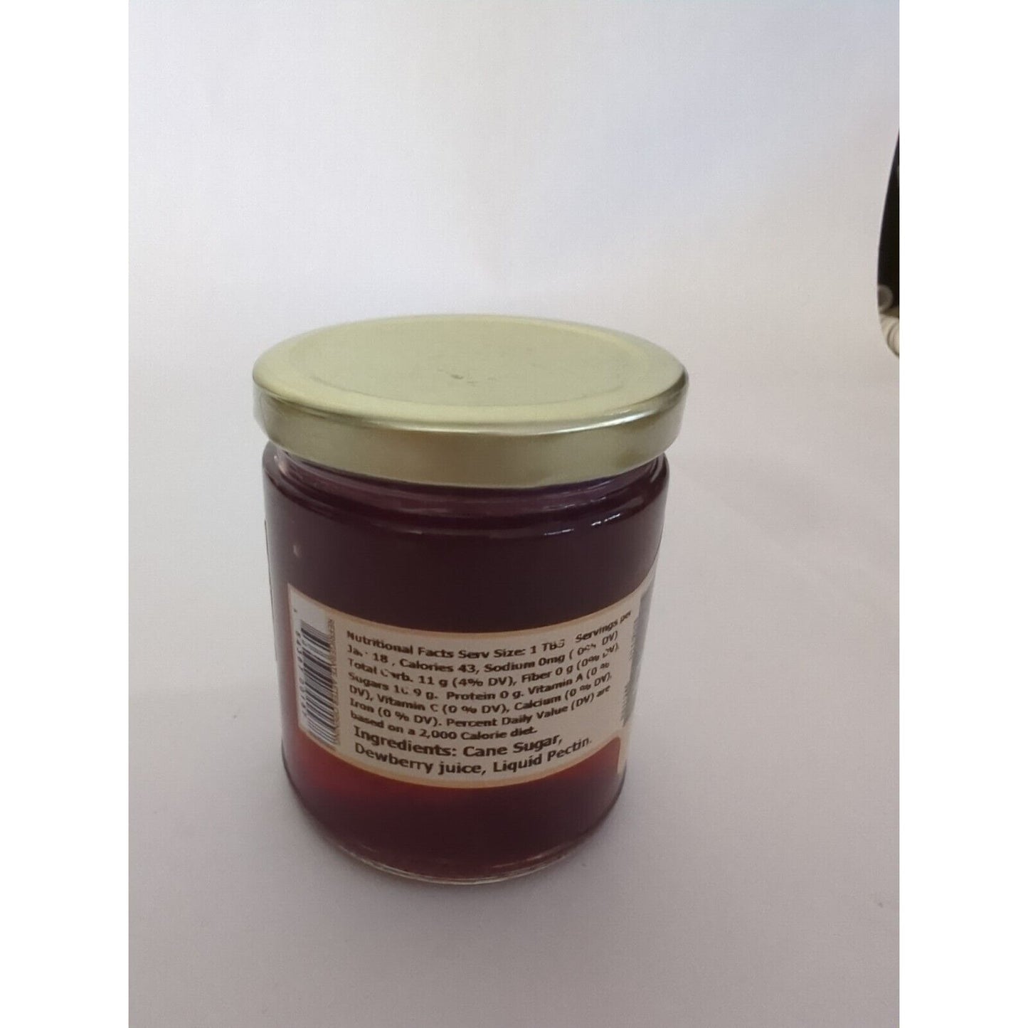 Brazos River Provisions Company South Texas Dewberry Jelly 9 Ounce Glass Jar