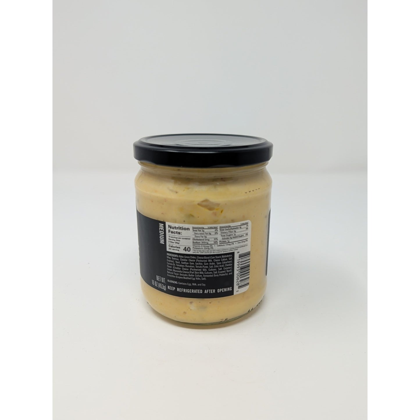 Austin Chile Co Hatch Chile Queso Dip 16 Ounce Glass Jar