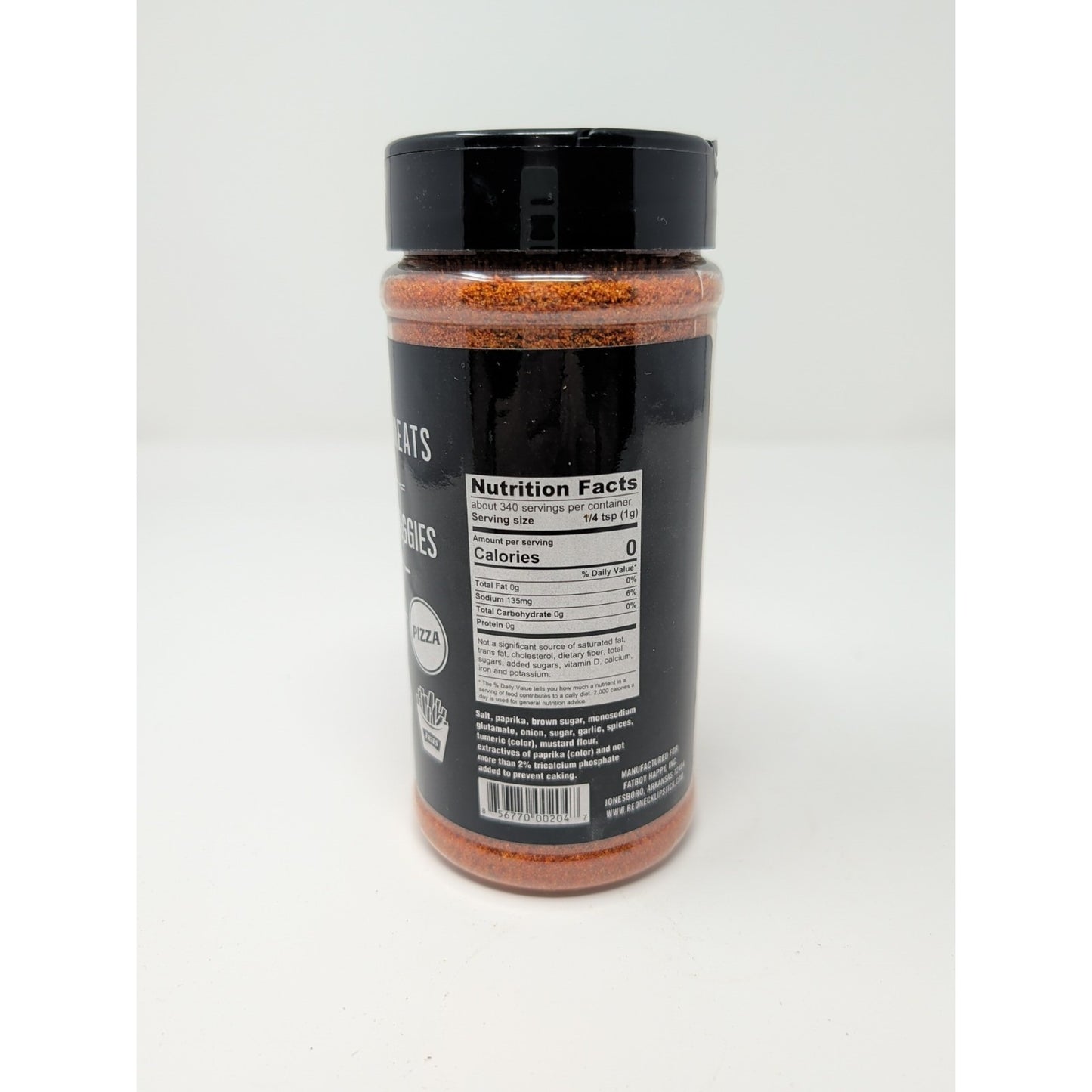 Redneck Lipstick Smoky Sweet & Spicy Smooth Seasoning 12 Ounce Plastic Shaker