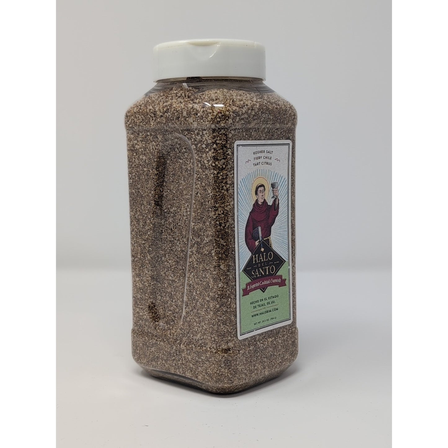 Halo Del Santo Cocktail Garnish Kosher Salt Fiery Chili Tart Citrus 29.5 Ounce