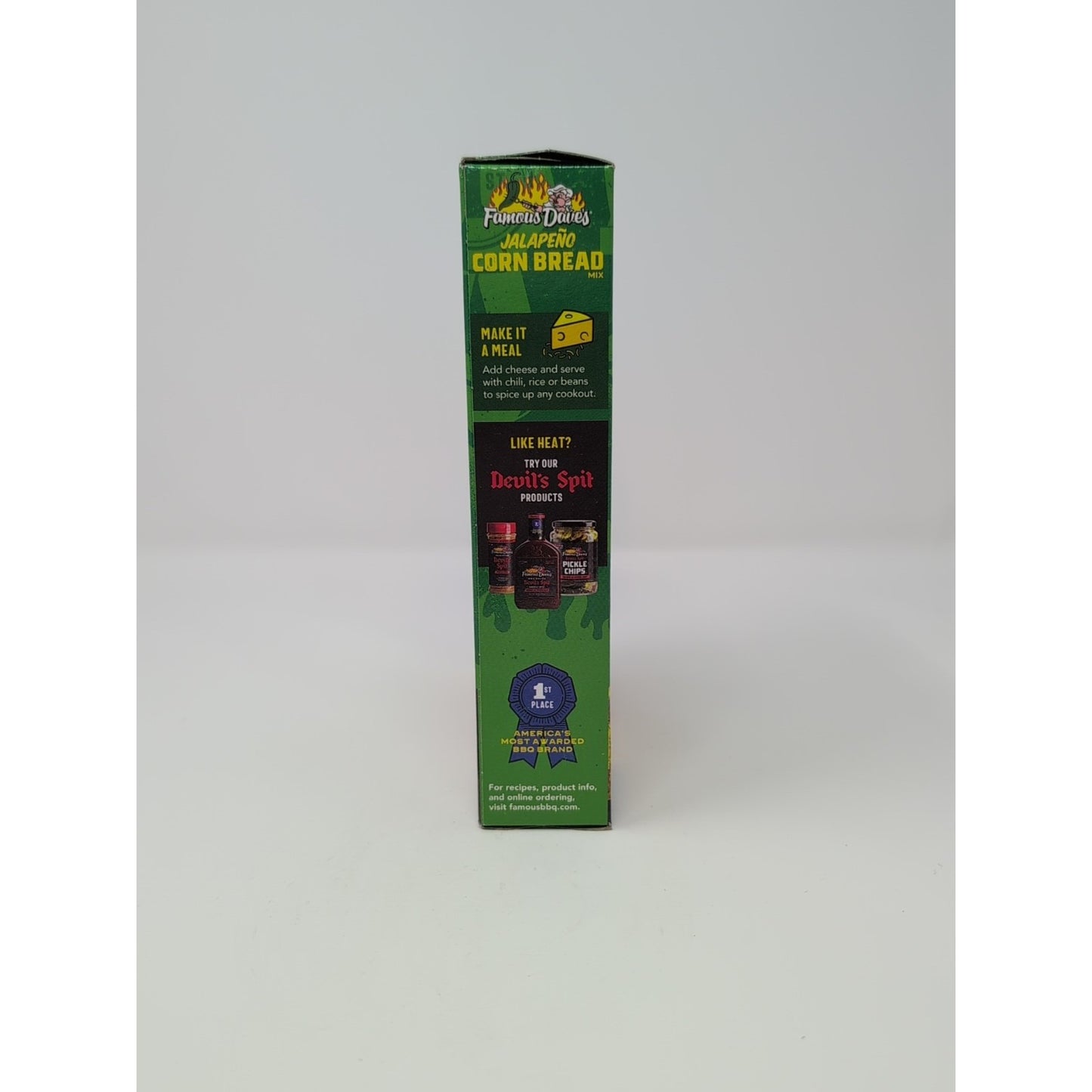 Famous Dave's Jalapeno Corn Bread Mix 15 Ounce Box
