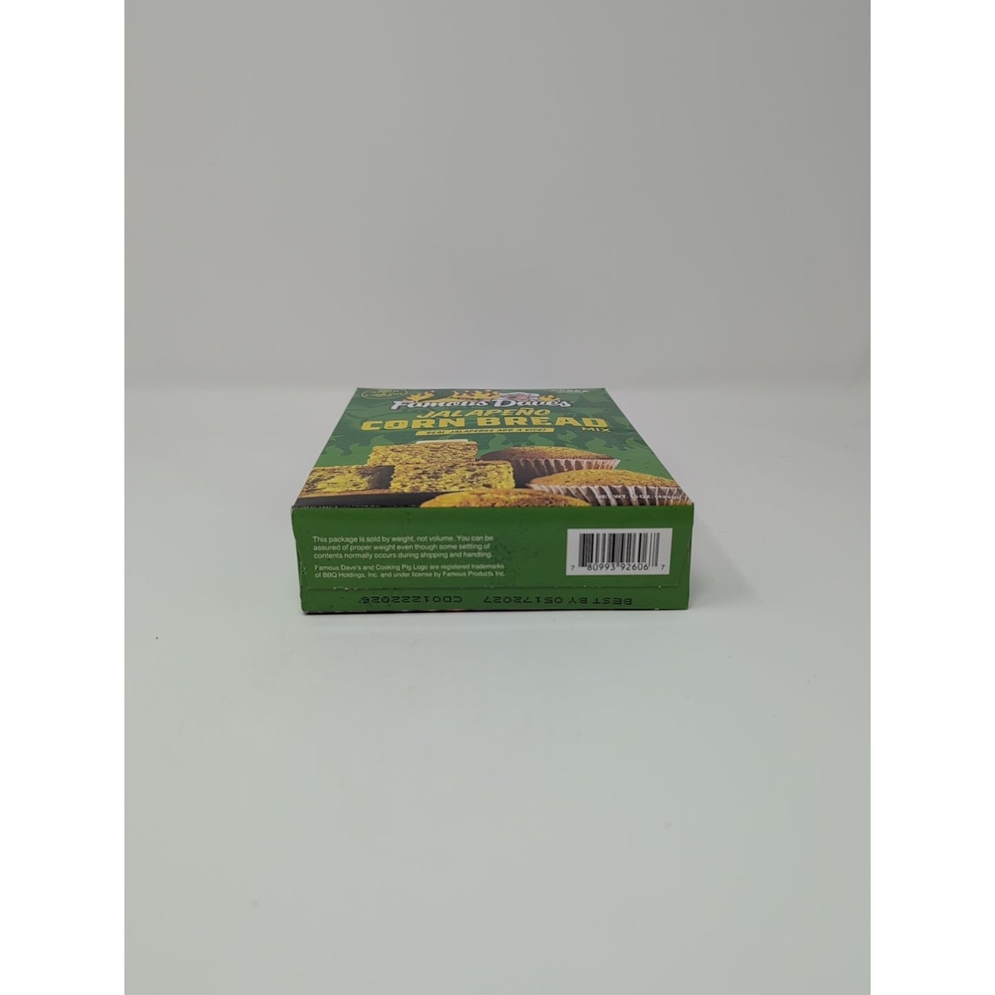 Famous Dave's Jalapeno Corn Bread Mix 15 Ounce Box