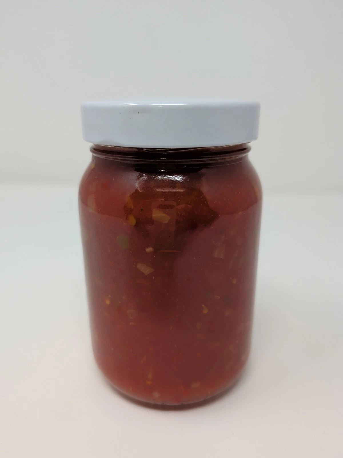 Hell On The Red Mild Party Dip Salsa 16 Oz Glass Jar