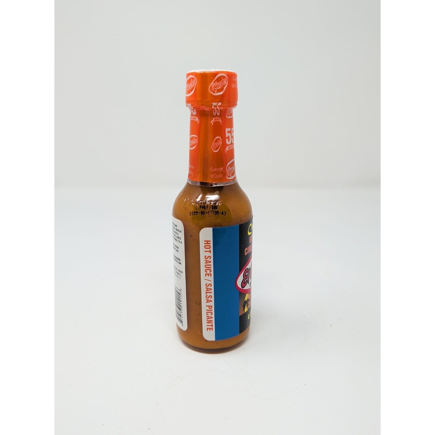 El Yucateco Caribbean Chile Habanero Hot Sauce 4 Ounce Glass Bottle