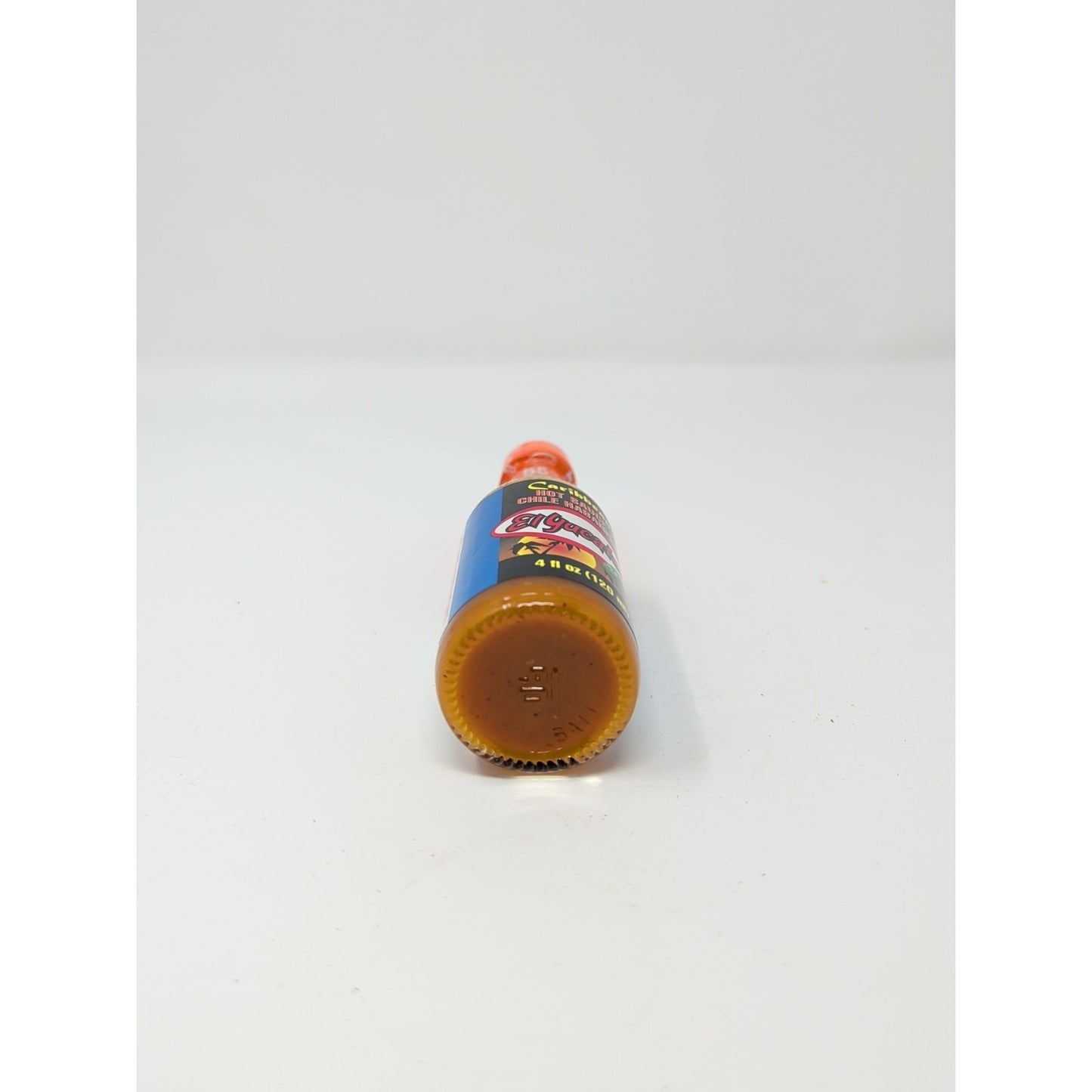 El Yucateco Caribbean Chile Habanero Hot Sauce 4 Ounce Glass Bottle