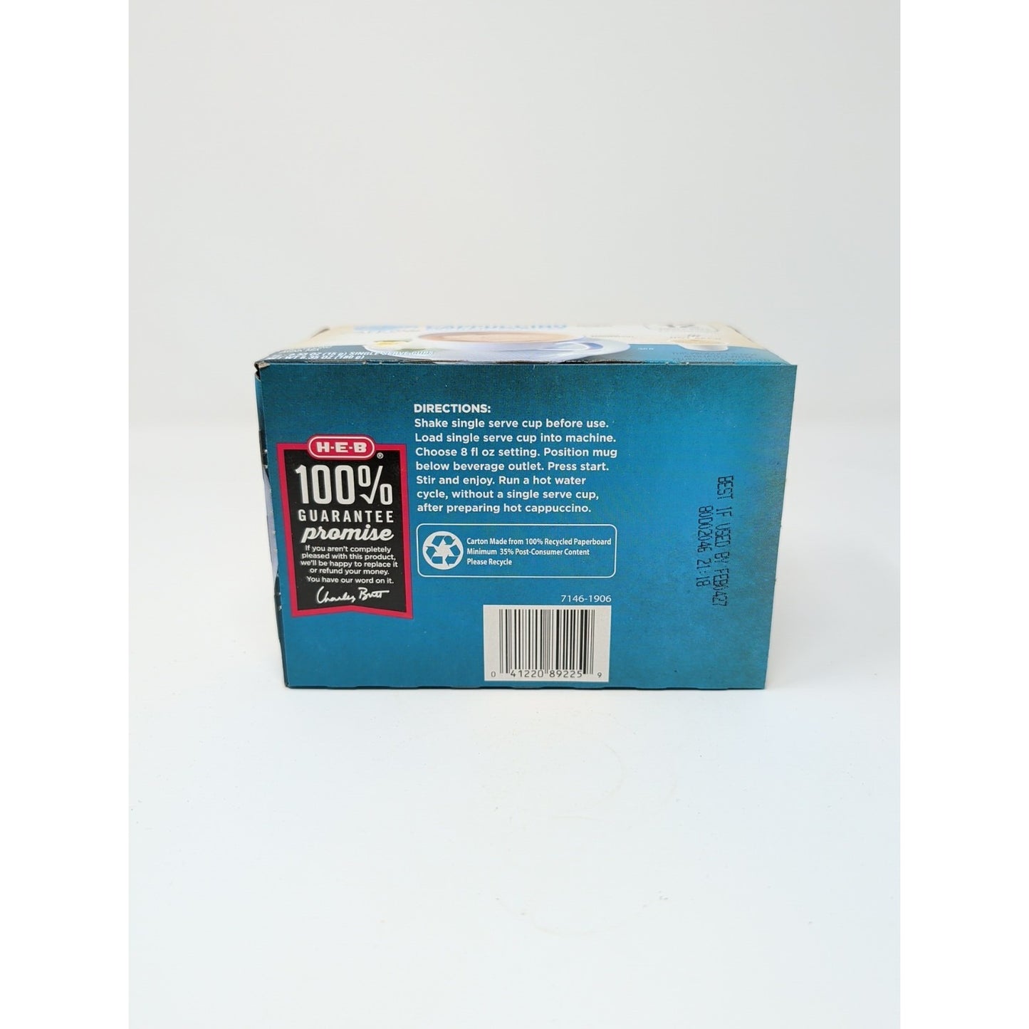 Cafe Ole By HEB French Vanilla Coffee Cappuccino Drink Mix K-Cups 12 Count