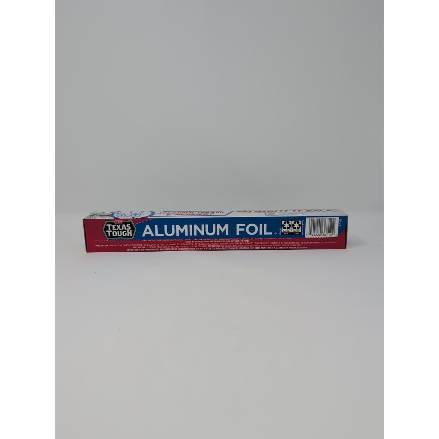 HEB Texas Tough Aluminum Foil 75 Square Foot Roll (12 Inch by 75 Feet)