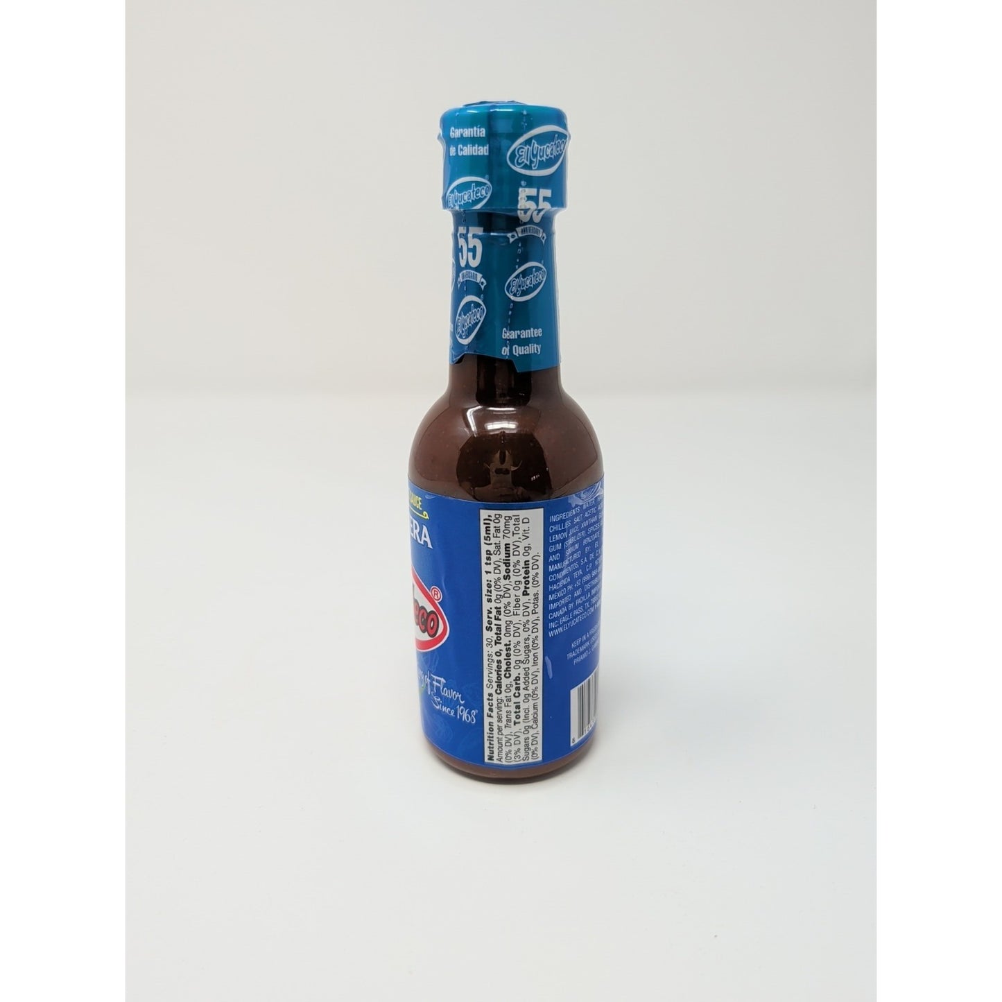 El Yucateco Marisquera Red Seafood Habanero Hot Sauce 5 Ounce Plastic Bottle