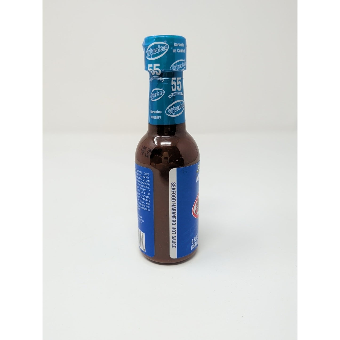 El Yucateco Marisquera Red Seafood Habanero Hot Sauce 5 Ounce Plastic Bottle