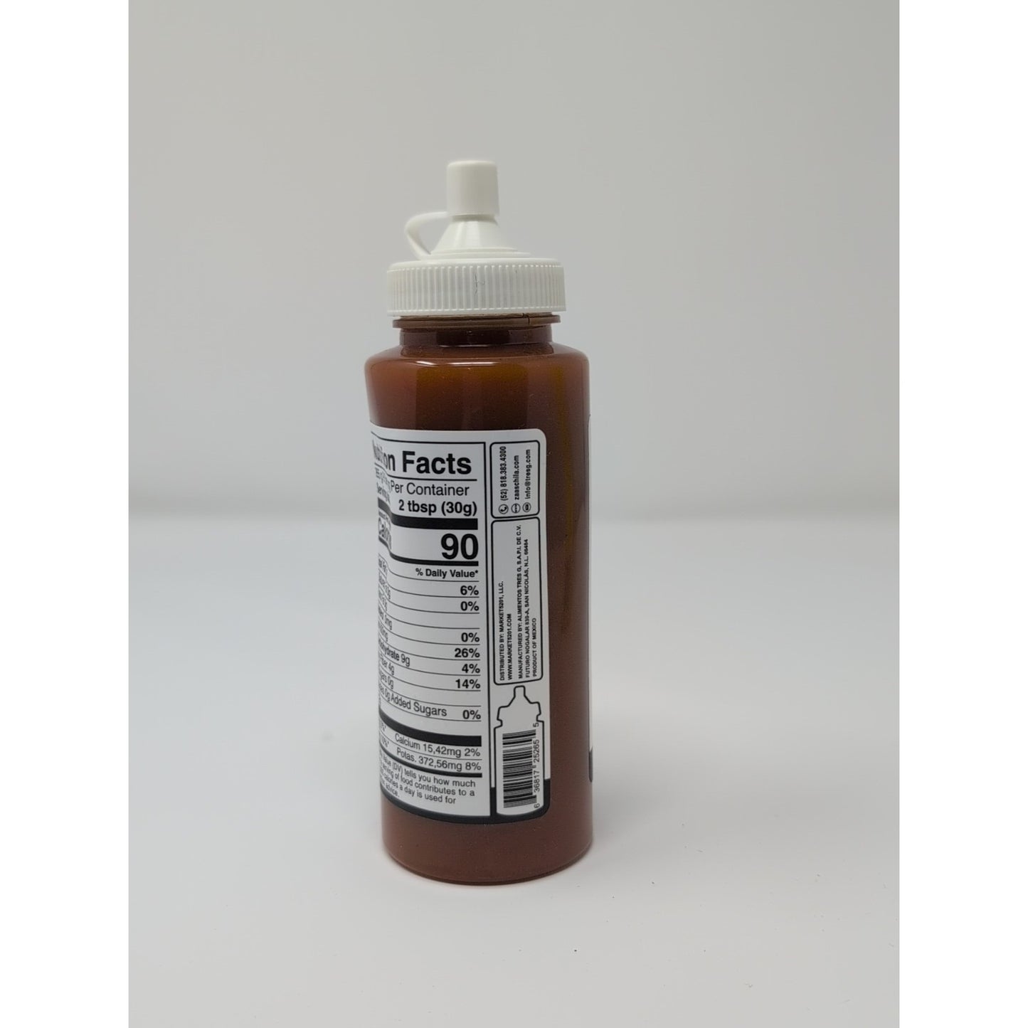 Zaaschila Salsa Brava & Flamas Extra Hot Sauce 9.35 Ounce Plastic Squeeze Bottle