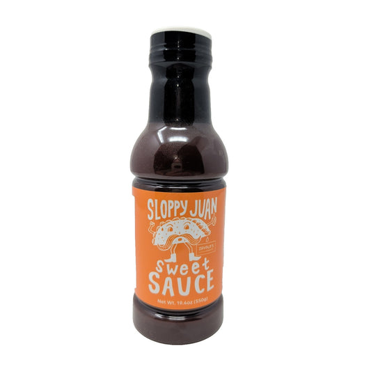 Zavala's Barbecue Sloppy Juan Sweet Sauce 19.4 Ounce Plastic Bottle