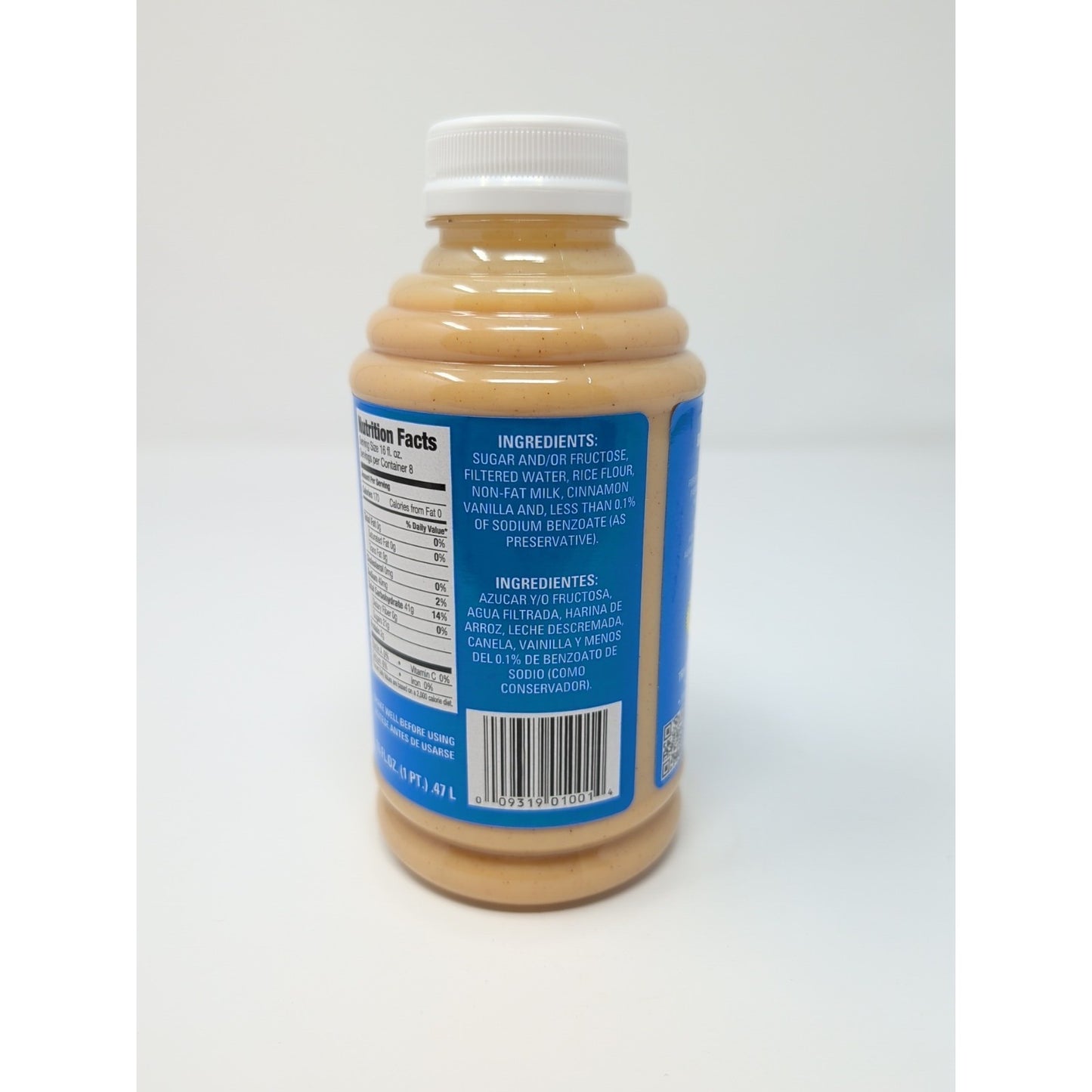 Fiesta Pacific Horchata Aguas Frescas Concentrate 16 Ounce Plastic Bottle