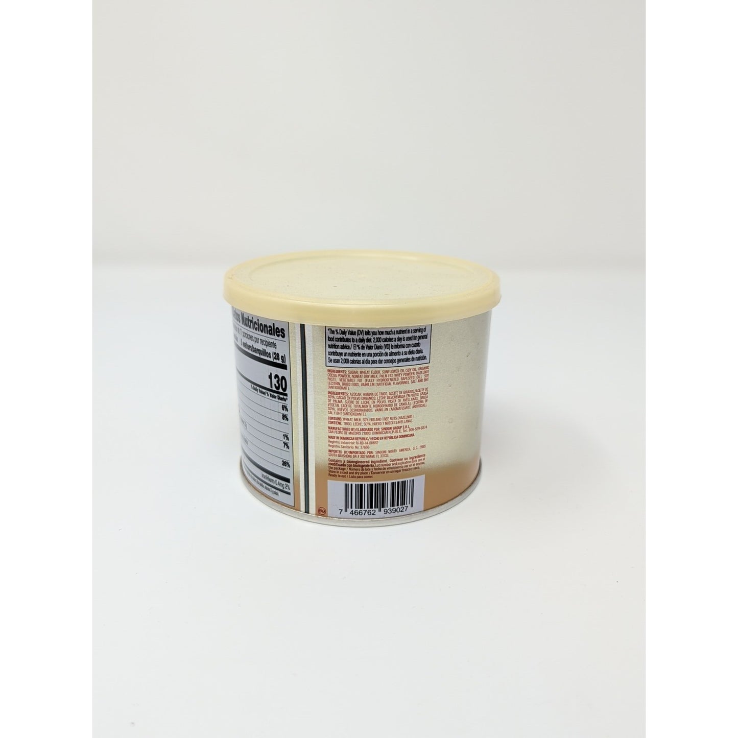 Pirucream Chocolate and Hazelnut Wafer Rolls 10.58 Ounce Metal Can