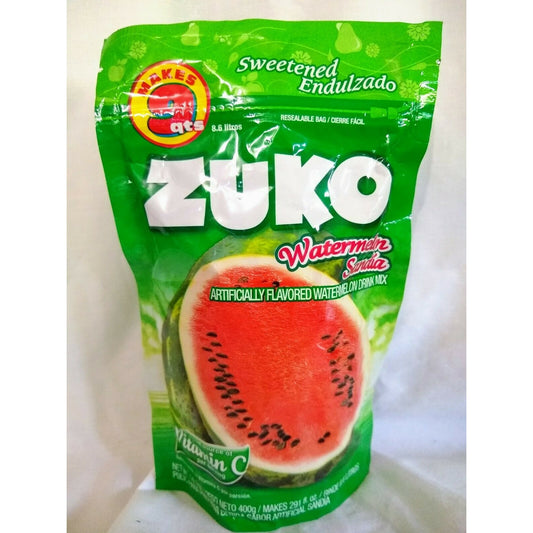 Zuko Aguas Frescas Watermelon (Sandia) Flavored Drink Mix 14.1 Ounce Package
