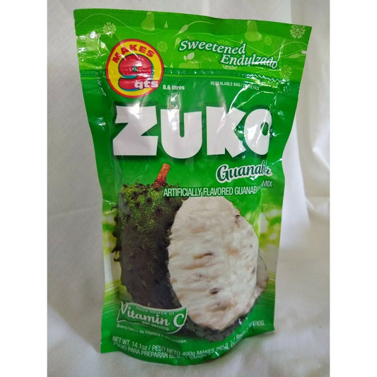 Zuko Aguas Frescas Soursop (Guanabana) Flavored Drink Mix 14.1 Ounce Package