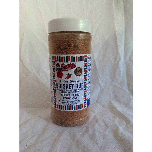 Bolner's Fiesta Extra Fancy Brisket Rub 14 Ounce Shaker