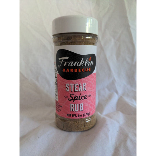 Franklin Barbecue Steak Rub Spice Seasoning 6 Ounce Shaker