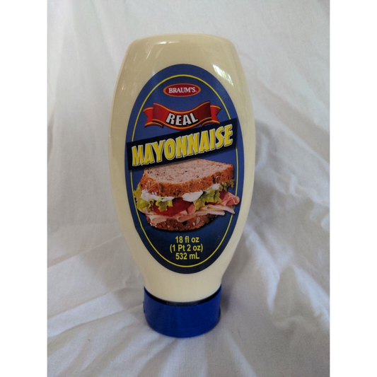 Braum's Real Mayonnaise 18 Ounce Container