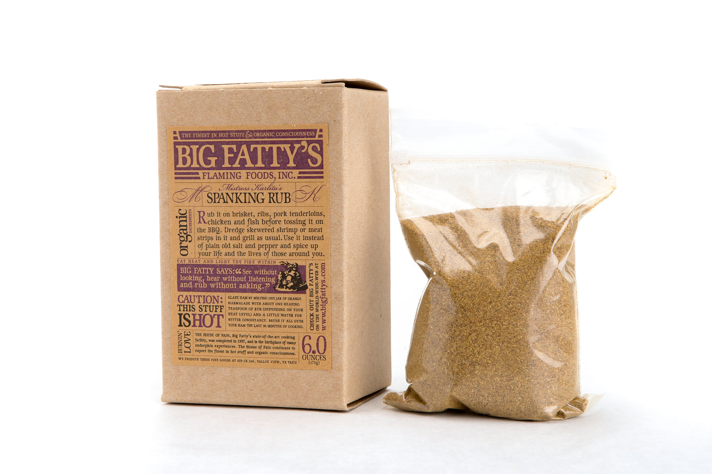 Big Fatty's Mistress Karlita's Spanking Rub (1 pack, 6 ounces)