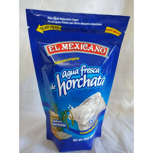 El Mexicano Agua Fresca de Horchata Drink Mix 12 Ounce Package