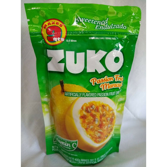 Zuko Aguas Frescas Passionfruit (Maracuya) Flavored Drink Mix 14.1 Ounce Package