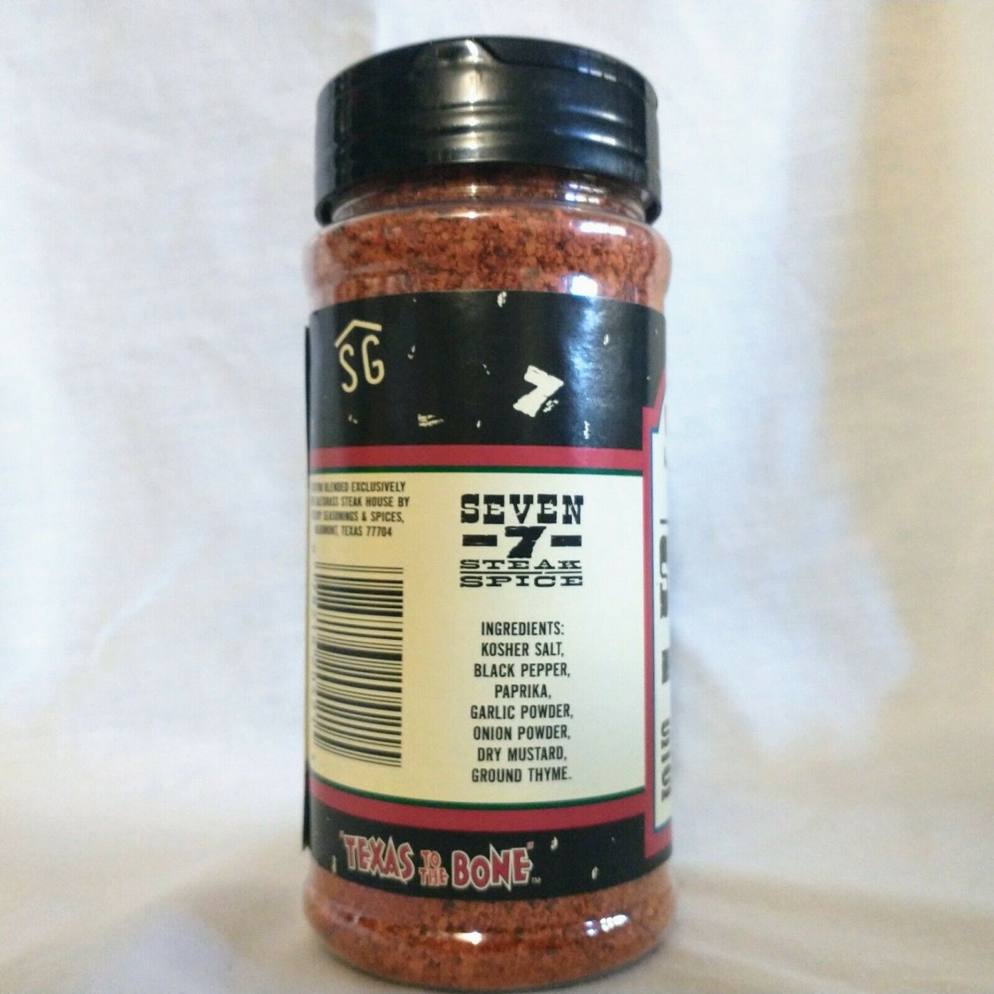 Saltgrass Steak House Seven 7 Steak Spice 12 Oz. Shaker