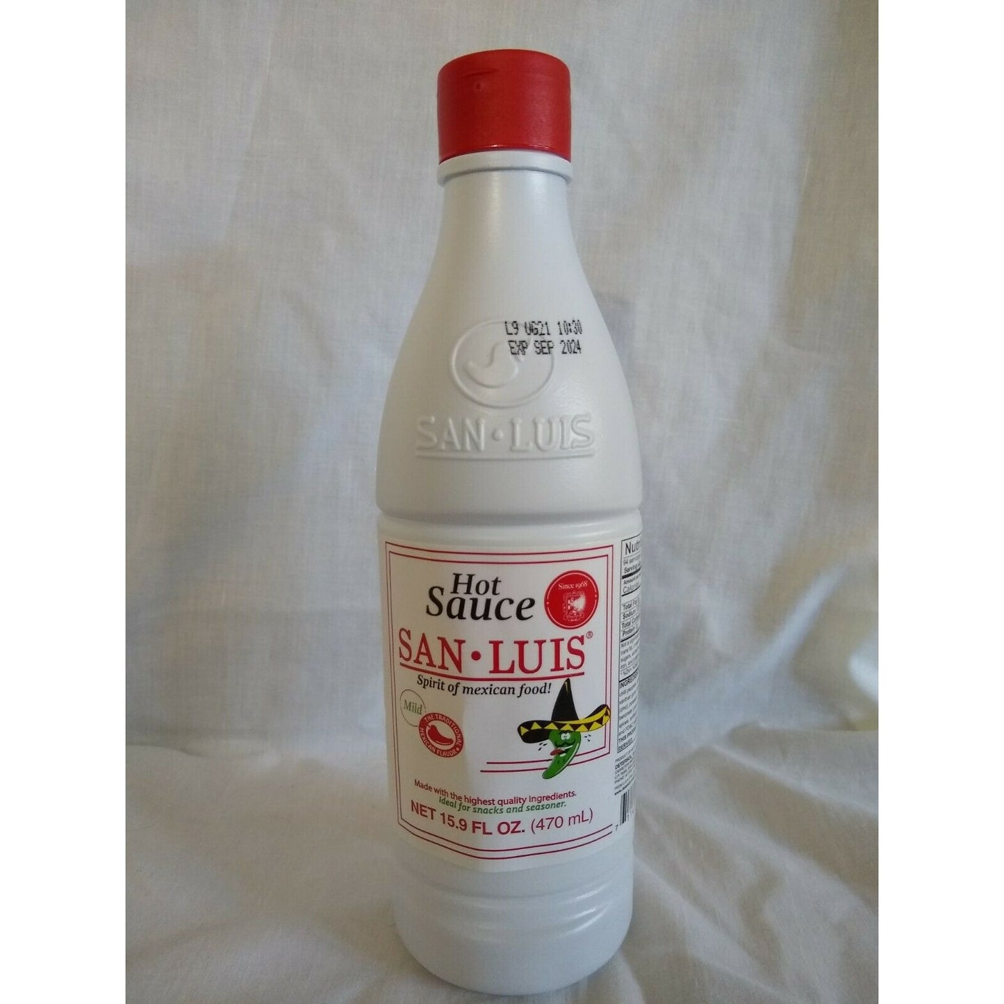 San Luis Mild Hot Sauce 15.9 Oz. Bottle
